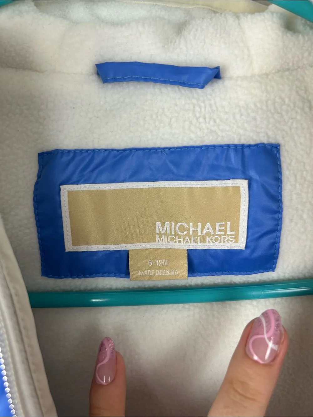 Michael Michael Kors Baby One Piece Puffer Snowsuit Size 6-12MOS